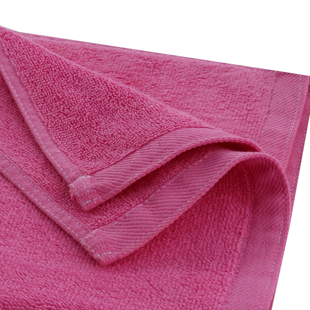 2 Piece - Tulip Pink Towel - 100% Cotton