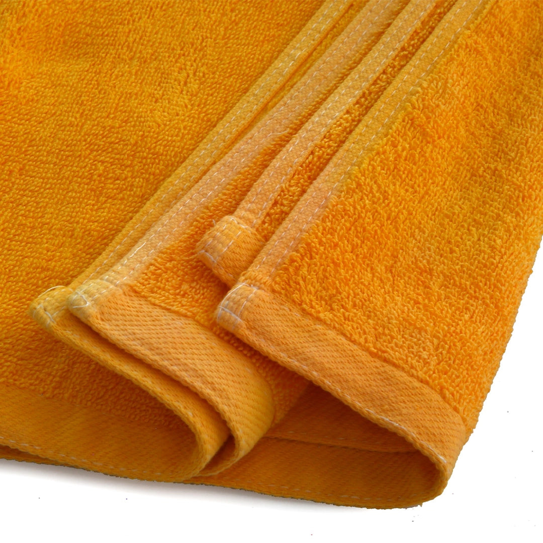 2 Piece - Yellow Ochre Towel - 100% Cotton