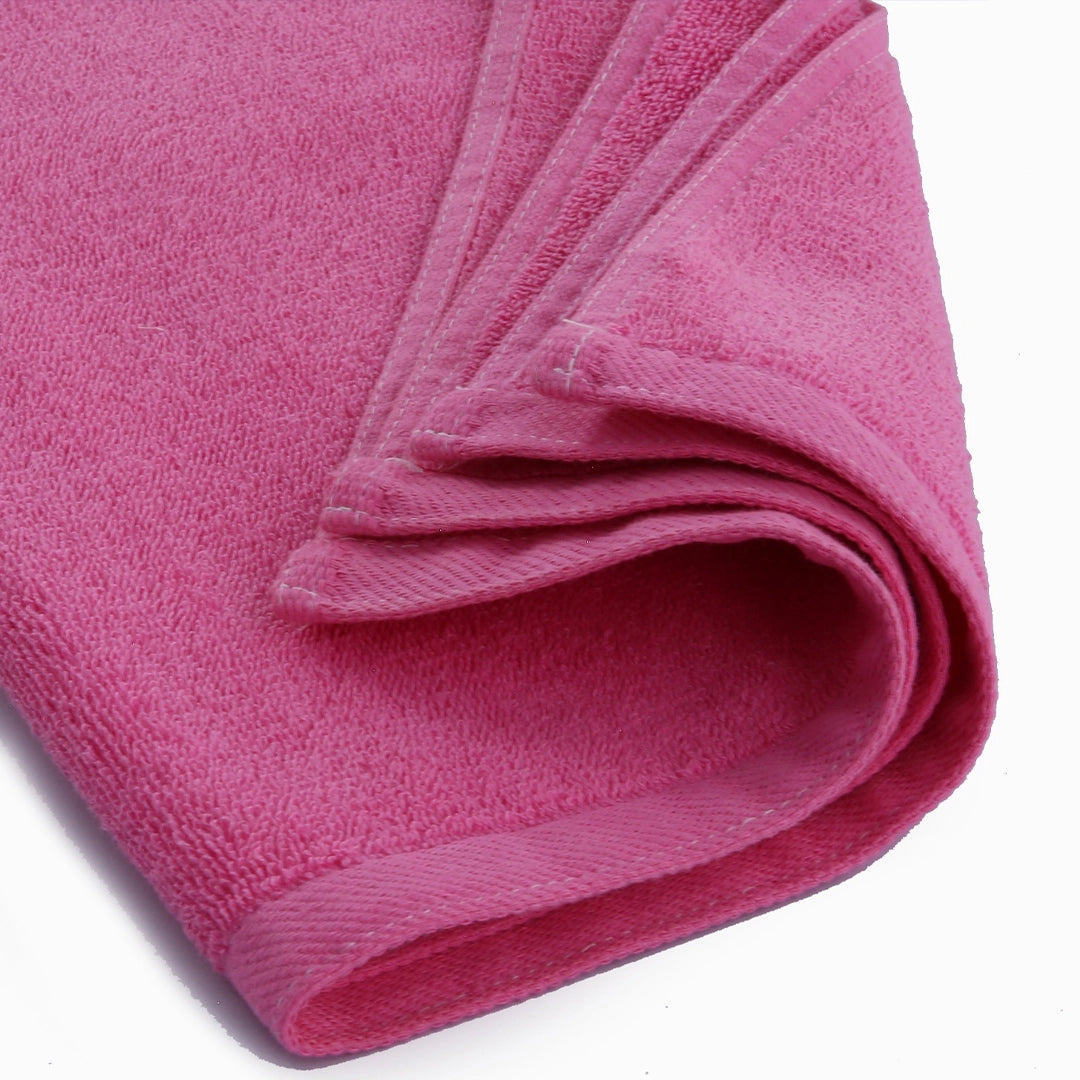 2 Piece - Tulip Pink Towel - 100% Cotton