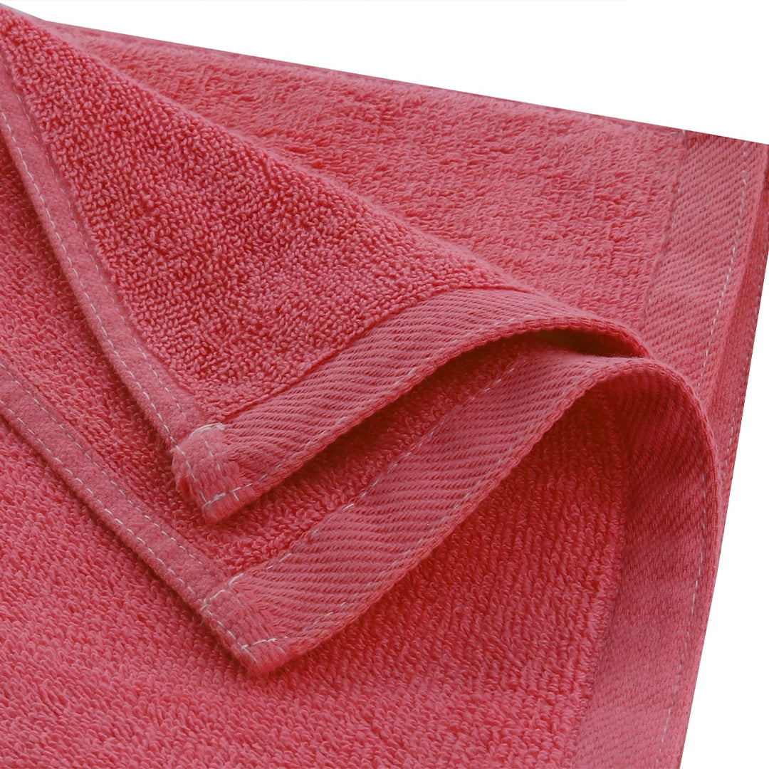 2 Piece - Light Maroon Towel - 100% Cotton