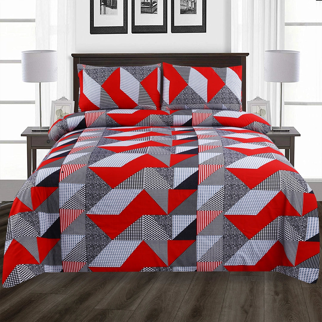 3/6 Piece - Multi Color Geometric Set - 3260