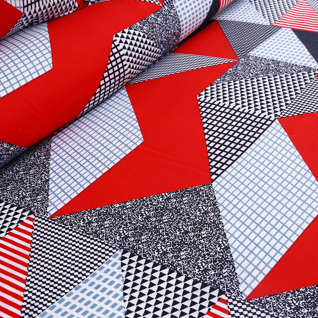 3/6 Piece - Multi Color Geometric Set - 3260
