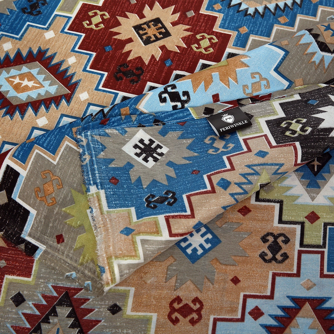 3/6 Piece - Geometric Diamond Patterned Set - 3126