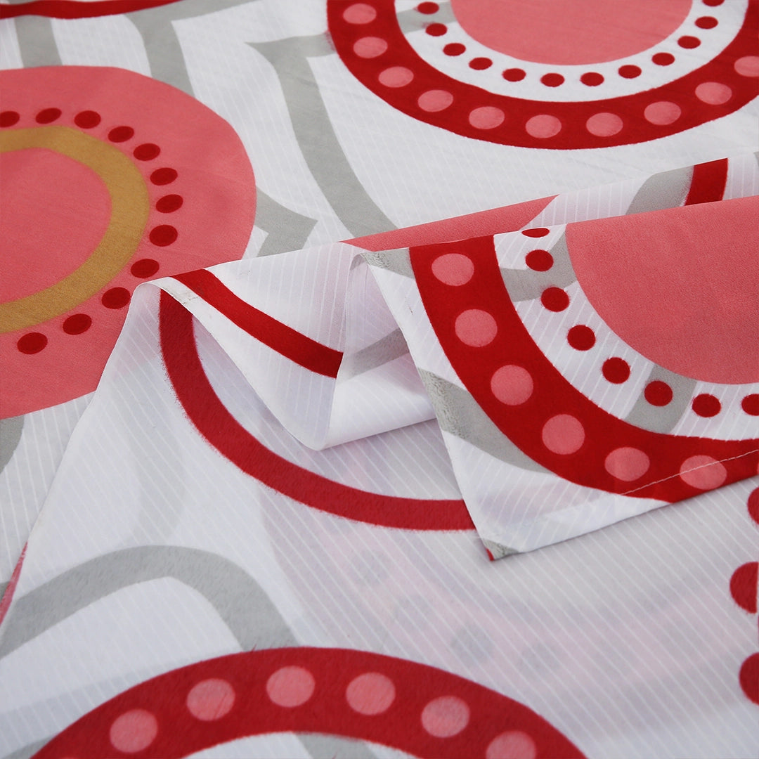 3/6 Piece - Red & Gold Ring Set - 3367