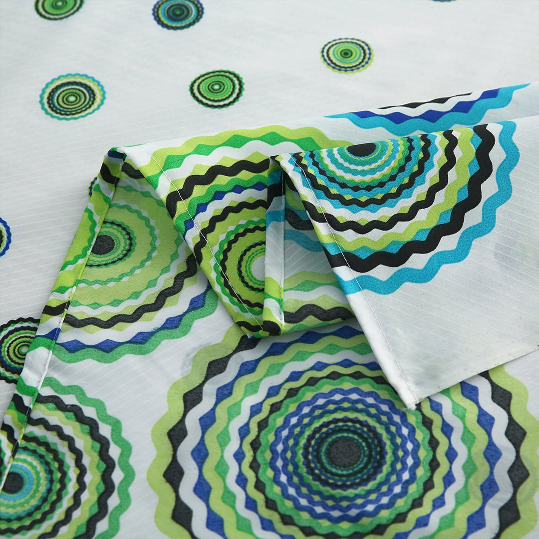 3/6 Piece - Emerald Orbit & Azure Mandala Set - 3341