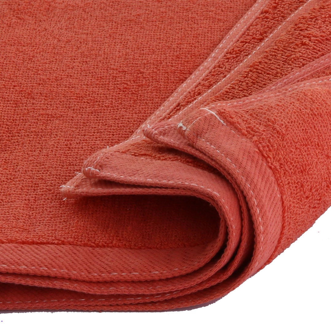 2 Piece - Brown Rust Towel - 100% Cotton