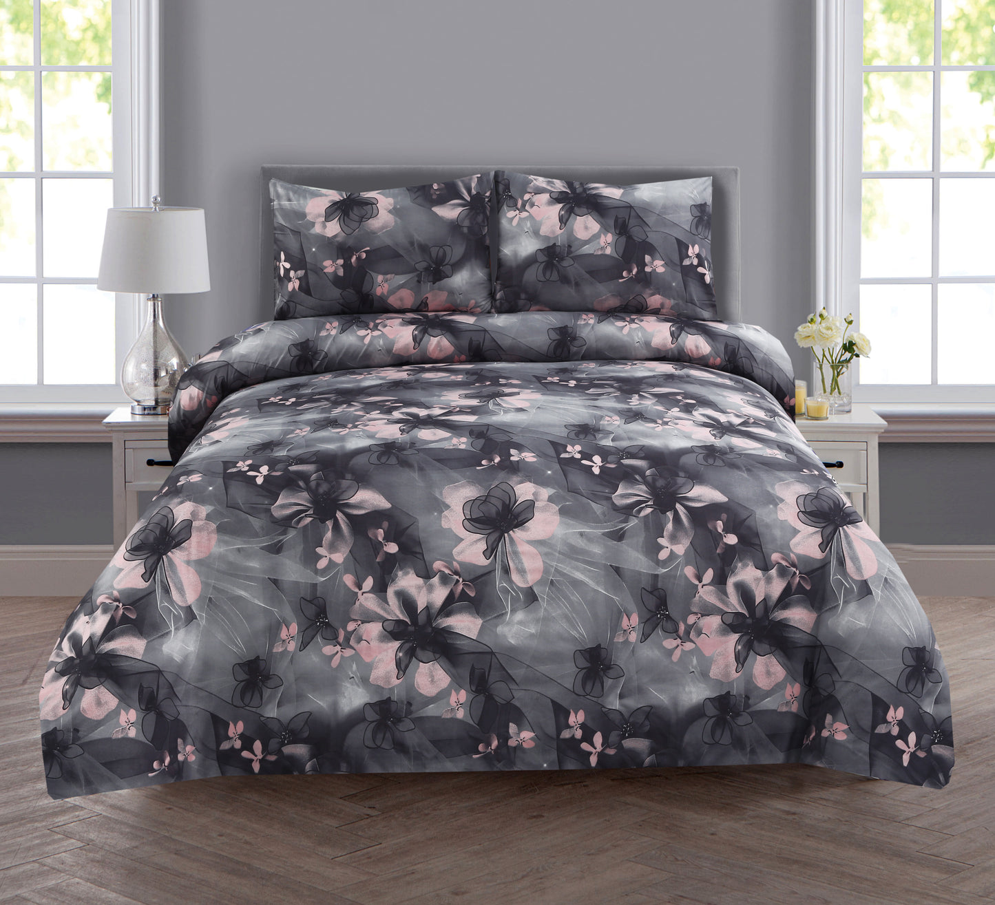 3 Piece - Green Fairytopia Printed Bed Sheet Set - 3225