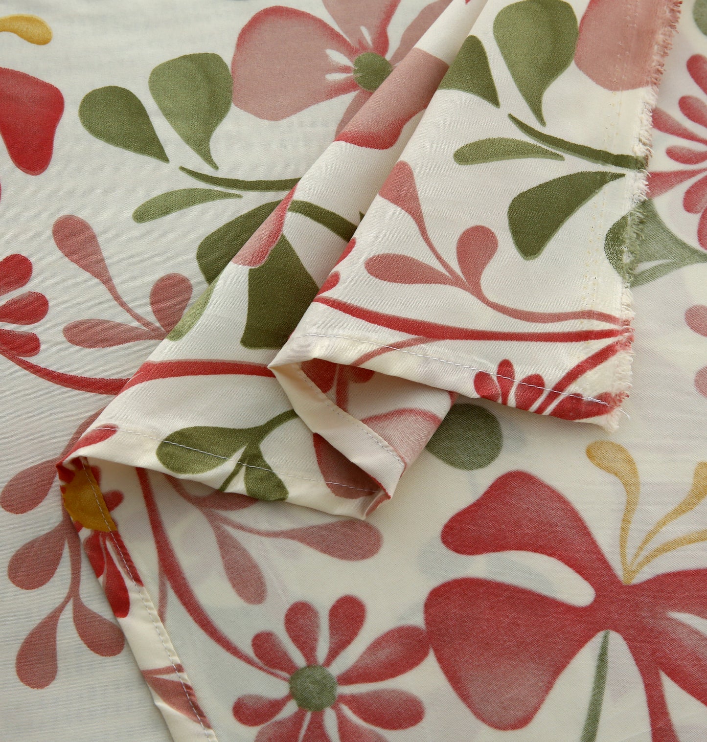 6 Piece - Spring Floral Printed Duvet Cover Set