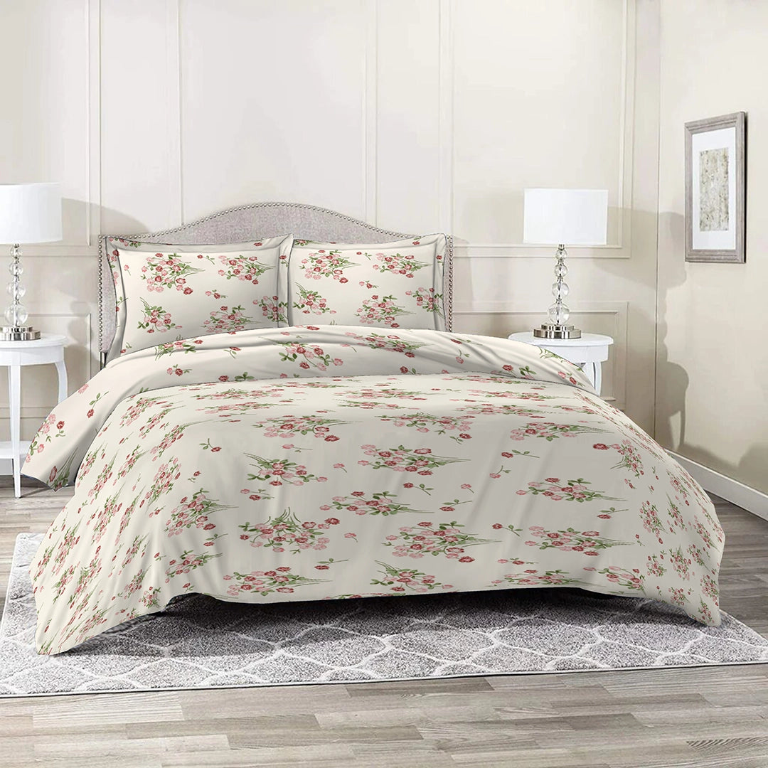 3/6 Piece - Pink Floral Set - 3050