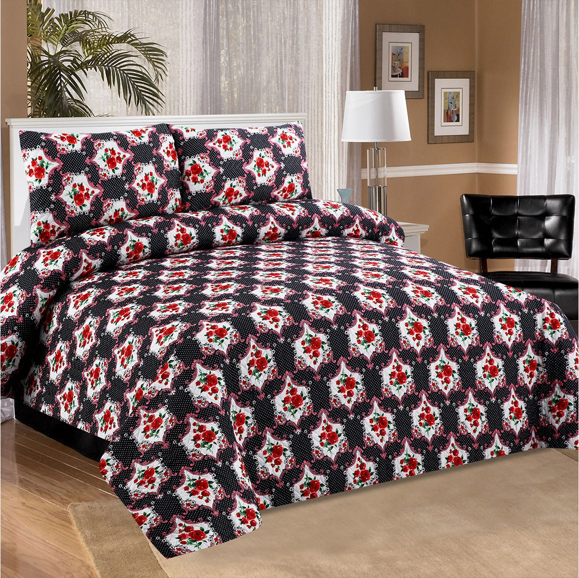 Mosaic Rose - Bedspread Set