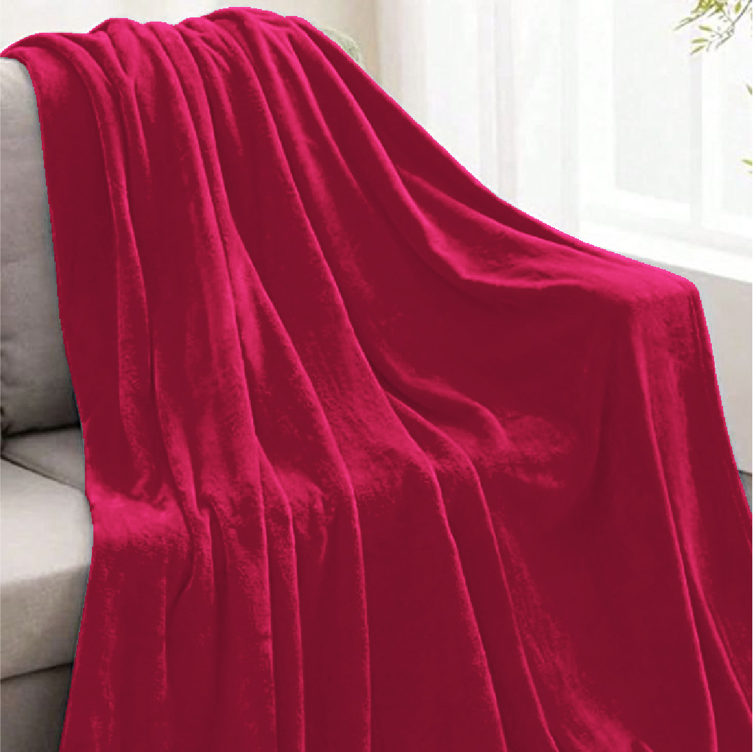 Red Plush Blanket