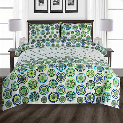 3/6 Piece - Emerald Orbit & Azure Mandala Set - 3341
