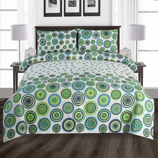 3/6 Piece - Emerald Orbit & Azure Mandala Set - 3341