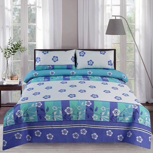 3/6 Piece - Indigo Iris & Teal Vine Ensemble Set - 3360