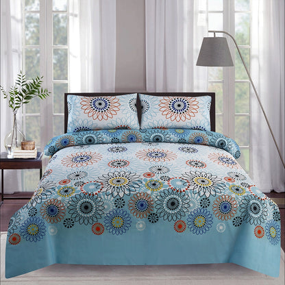 3/6 Piece - Azure Zinnia & Coral Glow Set - 3362