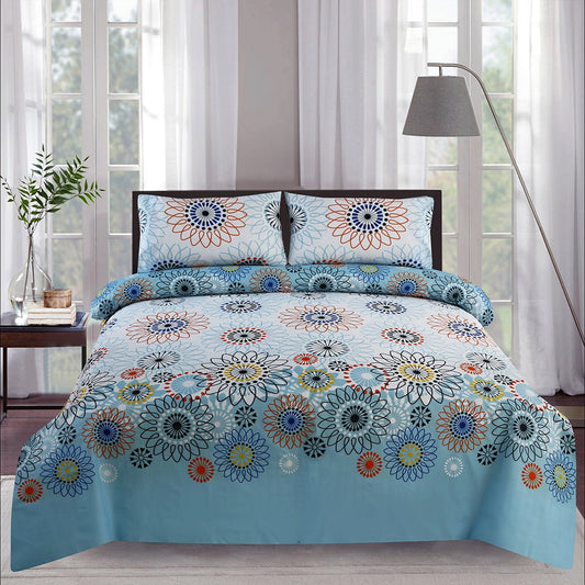 3/6 Piece - Azure Zinnia & Coral Glow Set - 3362