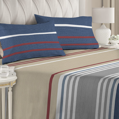 6 Piece - Nautical Bradford Duvet Cover Set