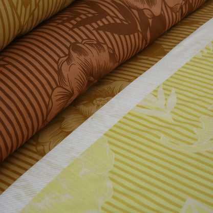 3/6 Piece - Terracotta Bloom & Olive Ribbon  Set - 3348