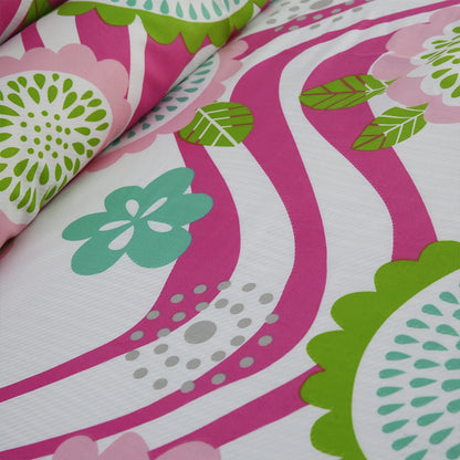 3/6 Piece - Pink Petal Ripple & Teal Bloom Set - 3346