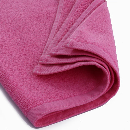2 Piece - Tulip Pink Towel - 100% Cotton