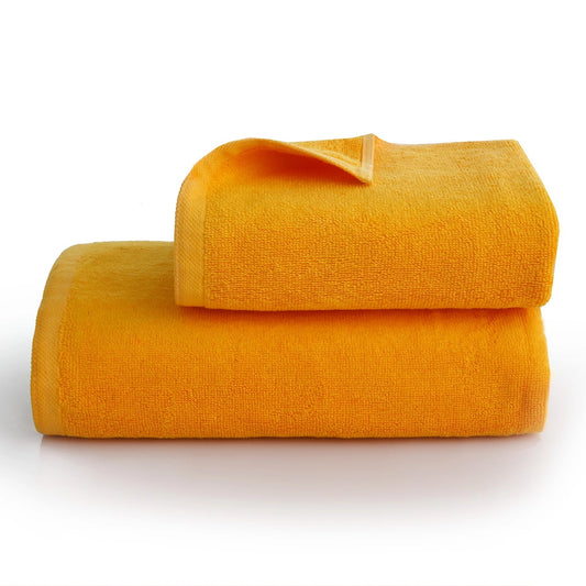 2 Piece - Yellow Ochre Towel - 100% Cotton