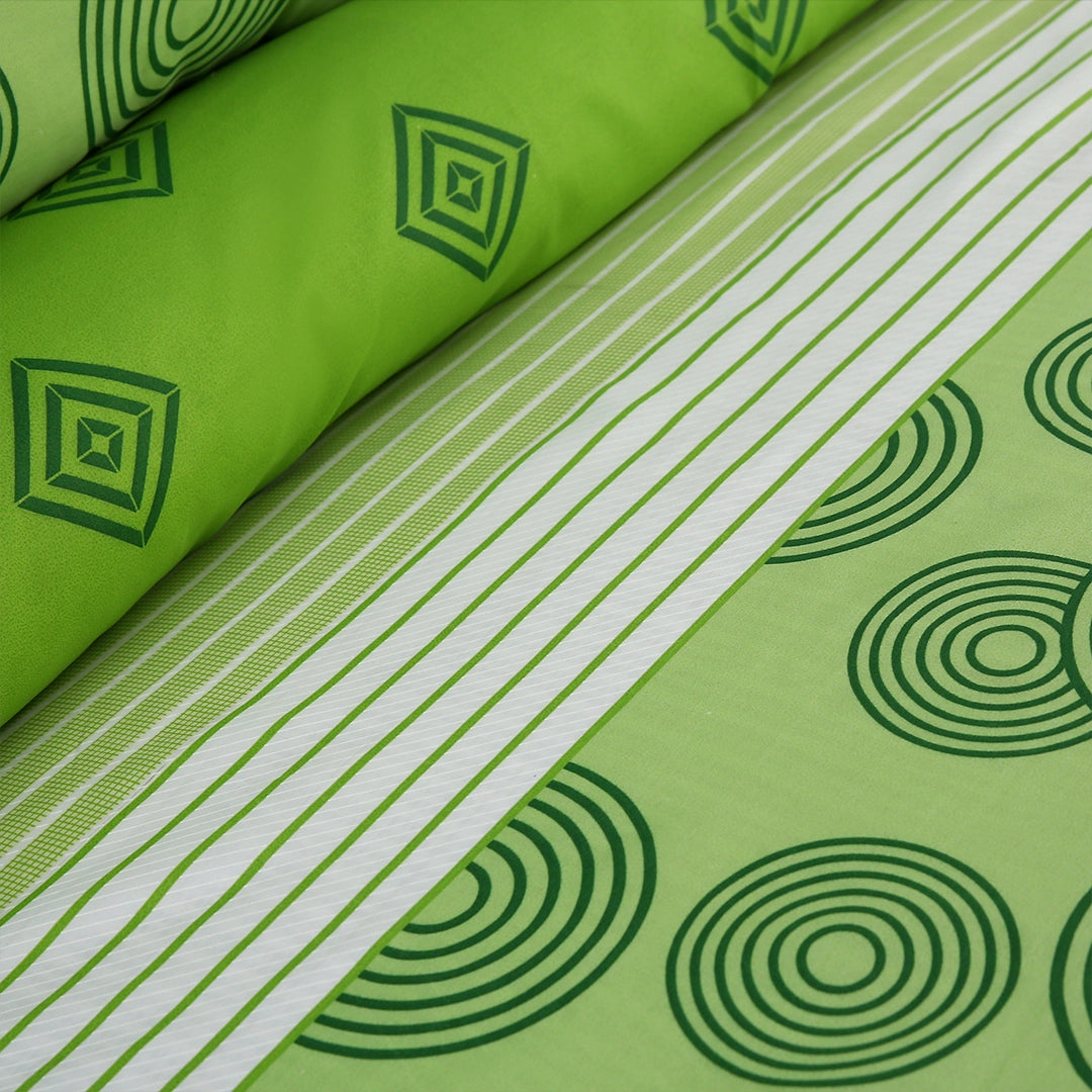 3/6 Piece - Zesty Lime Diamond & Ribbon  Set - 3347
