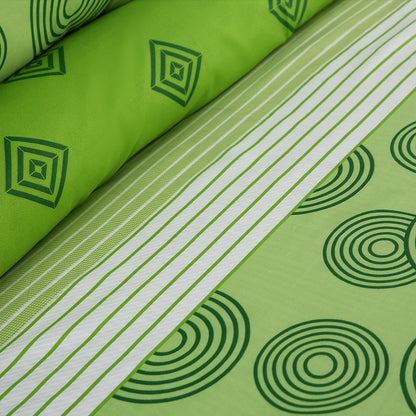 3/6 Piece - Zesty Lime Diamond & Ribbon  Set - 3347