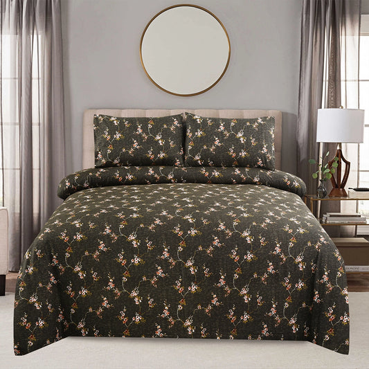 3/6 Piece - Muted Floral Set - 3246