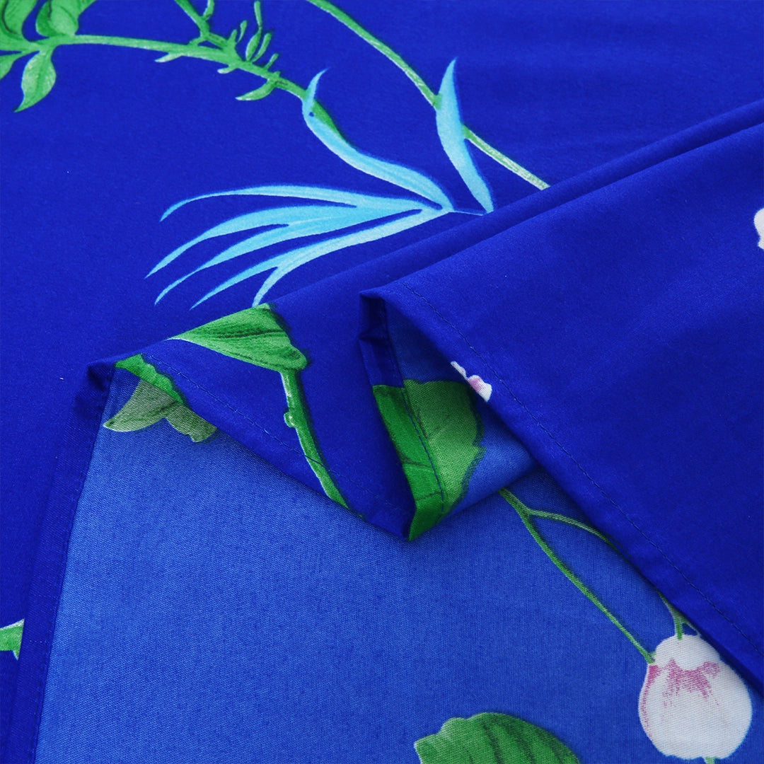 3/6 Piece - Blue Floral Bunch Set - 3251