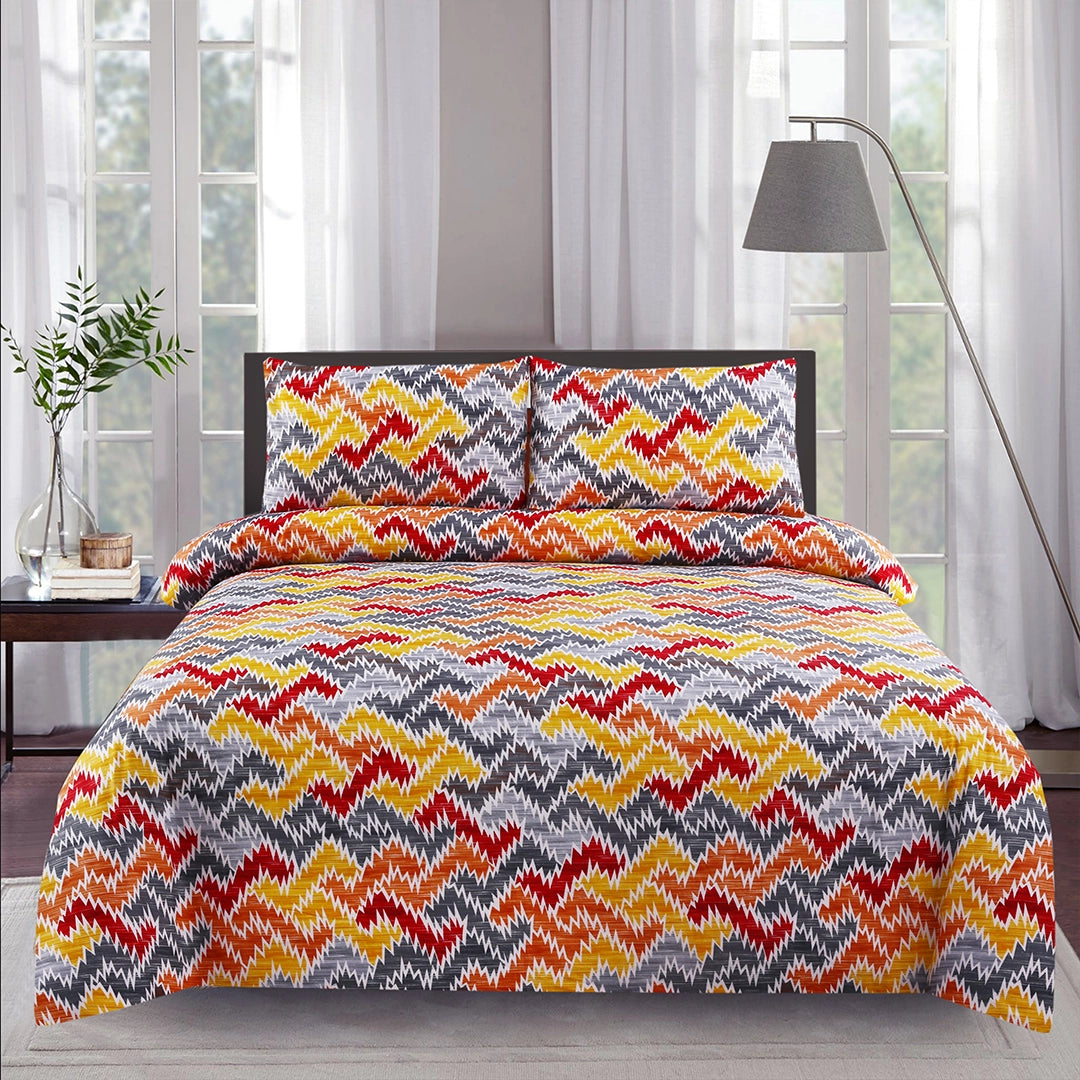 3/6 Piece - Multi Color Chevron Set - 3253