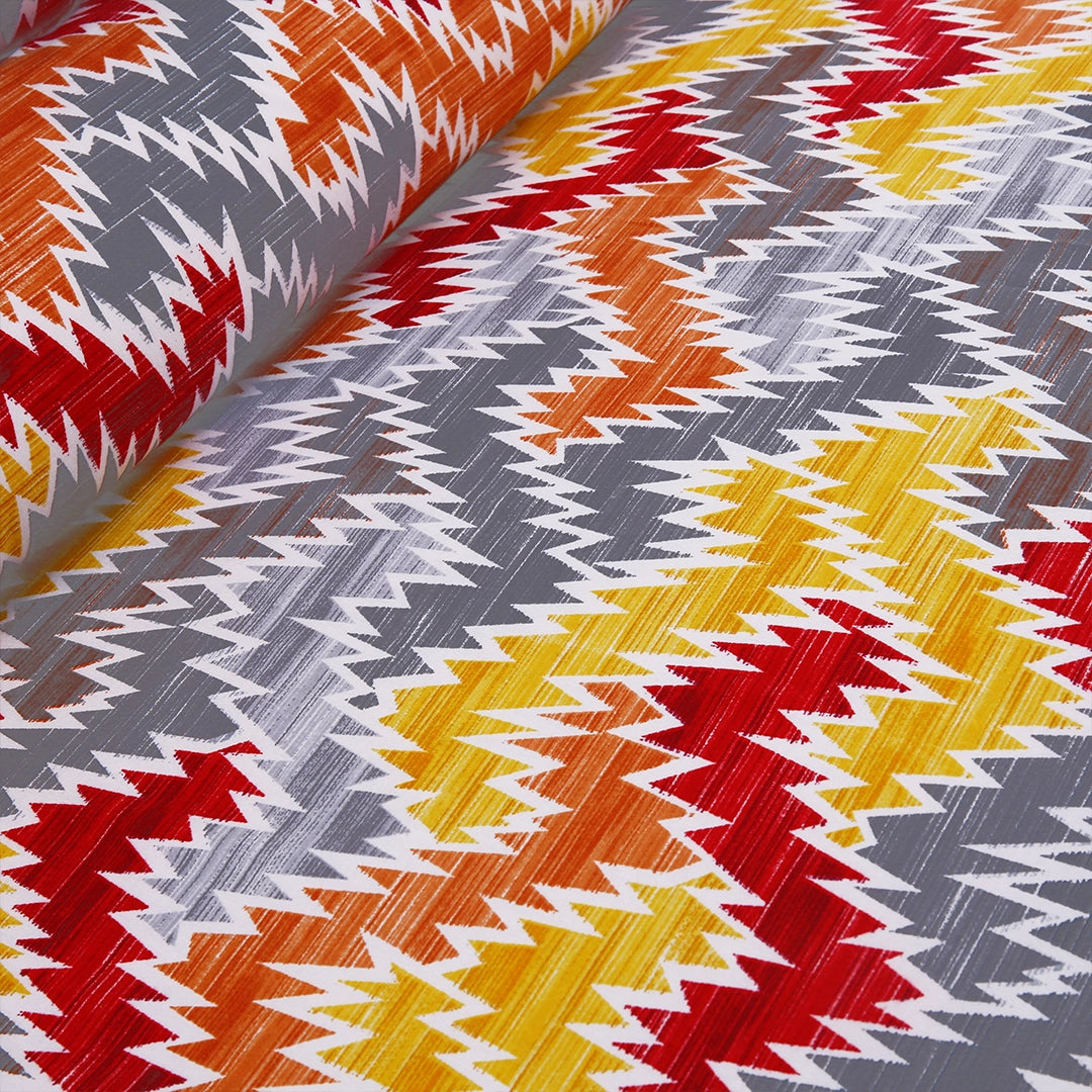3/6 Piece - Multi Color Chevron Set - 3253