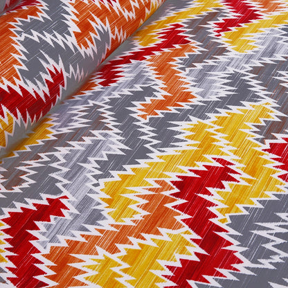 3/6 Piece - Multi Color Chevron Set - 3253