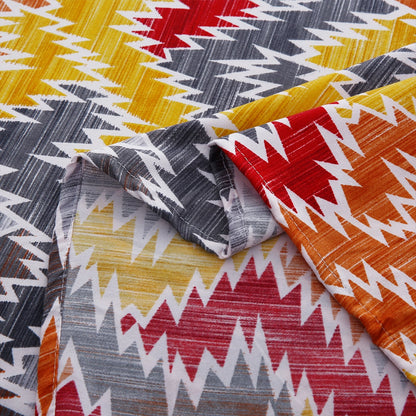 3/6 Piece - Multi Color Chevron Set - 3253