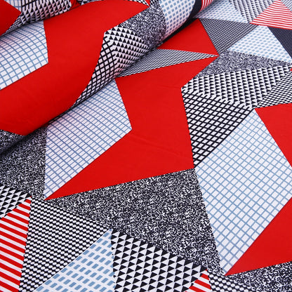 3/6 Piece - Multi Color Geometric Set - 3260