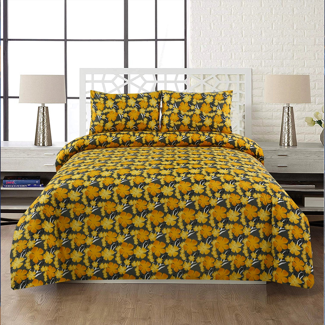 3/6 Piece - Golden Floral Bunch Set - 3265