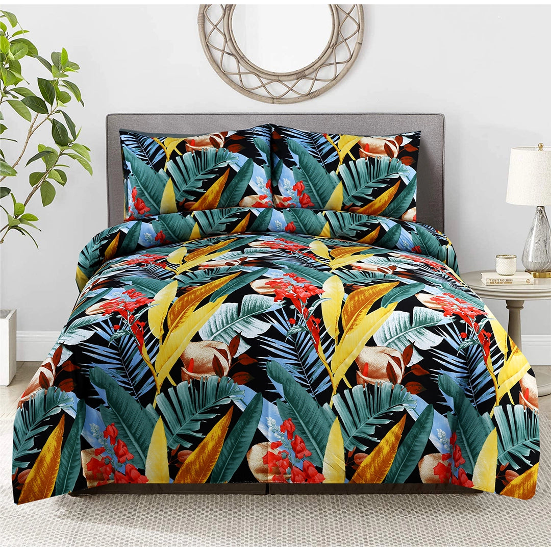 3/6 Piece - Tropical Jungle Floral Set - 3269