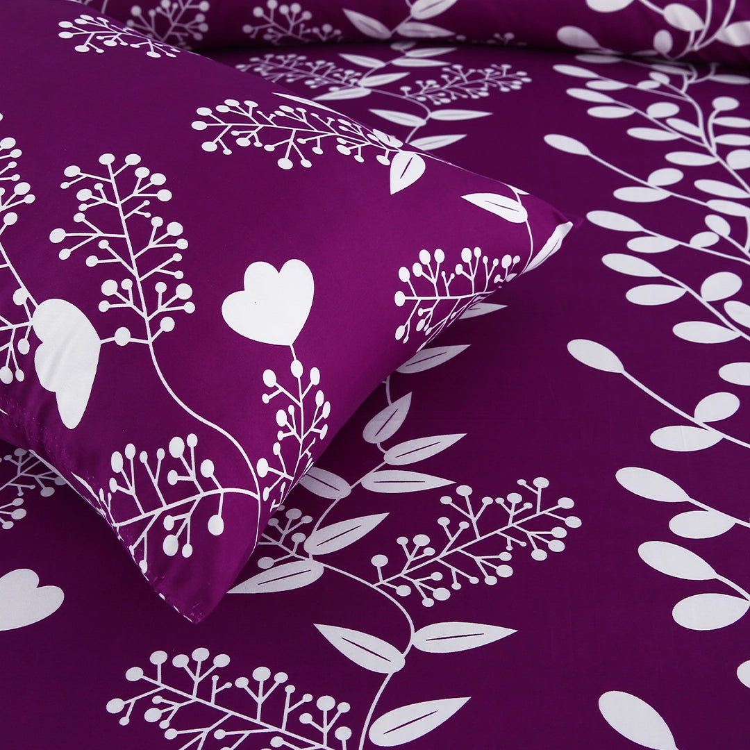 3/6 Piece - Purple and White Vine Set - 3275