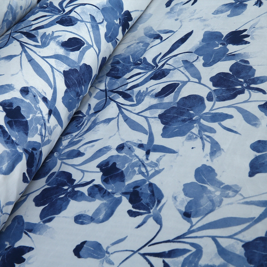 3/6 Piece - Indigo Floral Set - 3296