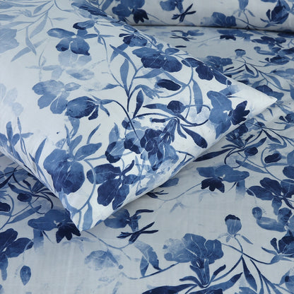 3/6 Piece - Indigo Floral Set - 3296