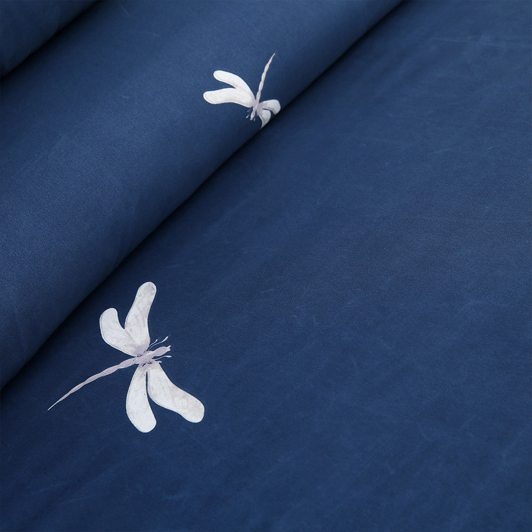 3/6 Piece - Navy Floral Elegance Set - 3309