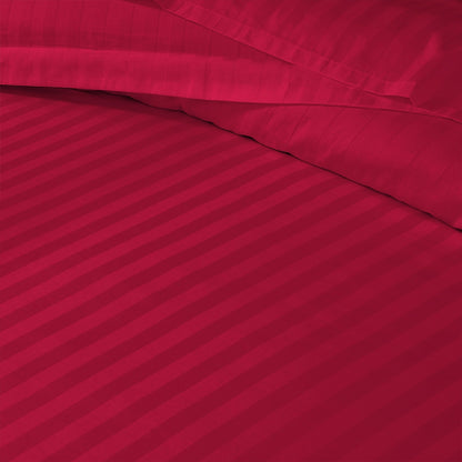 3/6 Piece - Deep Red Stripe Set - 3313