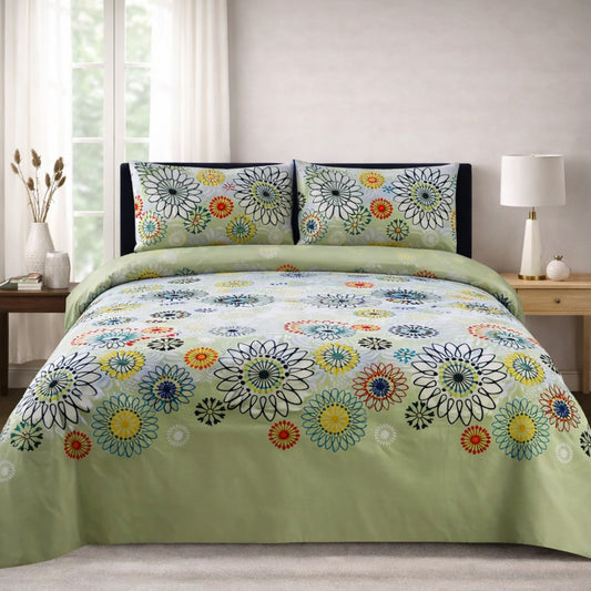 3/6 Piece - Olive Zinnia & Amber Bloom Ensemble Set - 3361