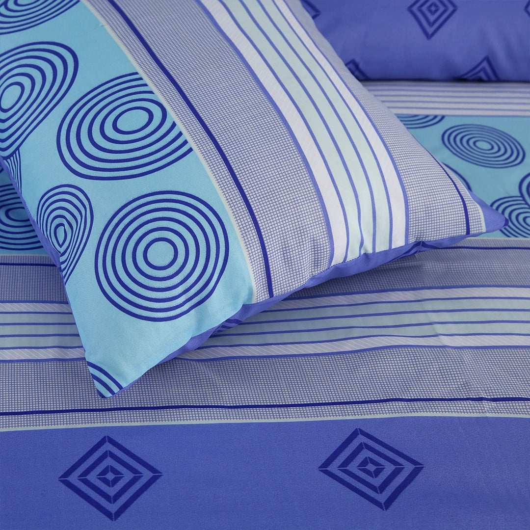 3/6 Piece - Linear Blue Diamond Set - 3336