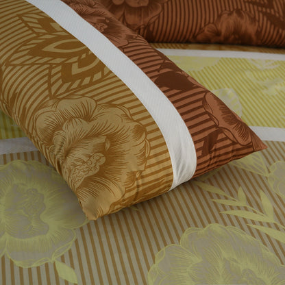 3/6 Piece - Terracotta Bloom & Olive Ribbon  Set - 3348