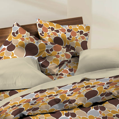 6 Piece - Rustic Hues Printed - Comforter Set