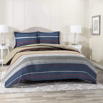 6 Piece - Nautical Bradford Duvet Cover Set