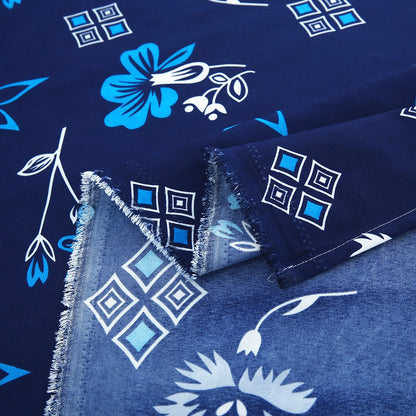 3/6 Piece - Navy Blue Bloom Set - 3375