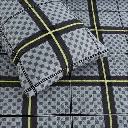 Lime Line - Bedspread Set