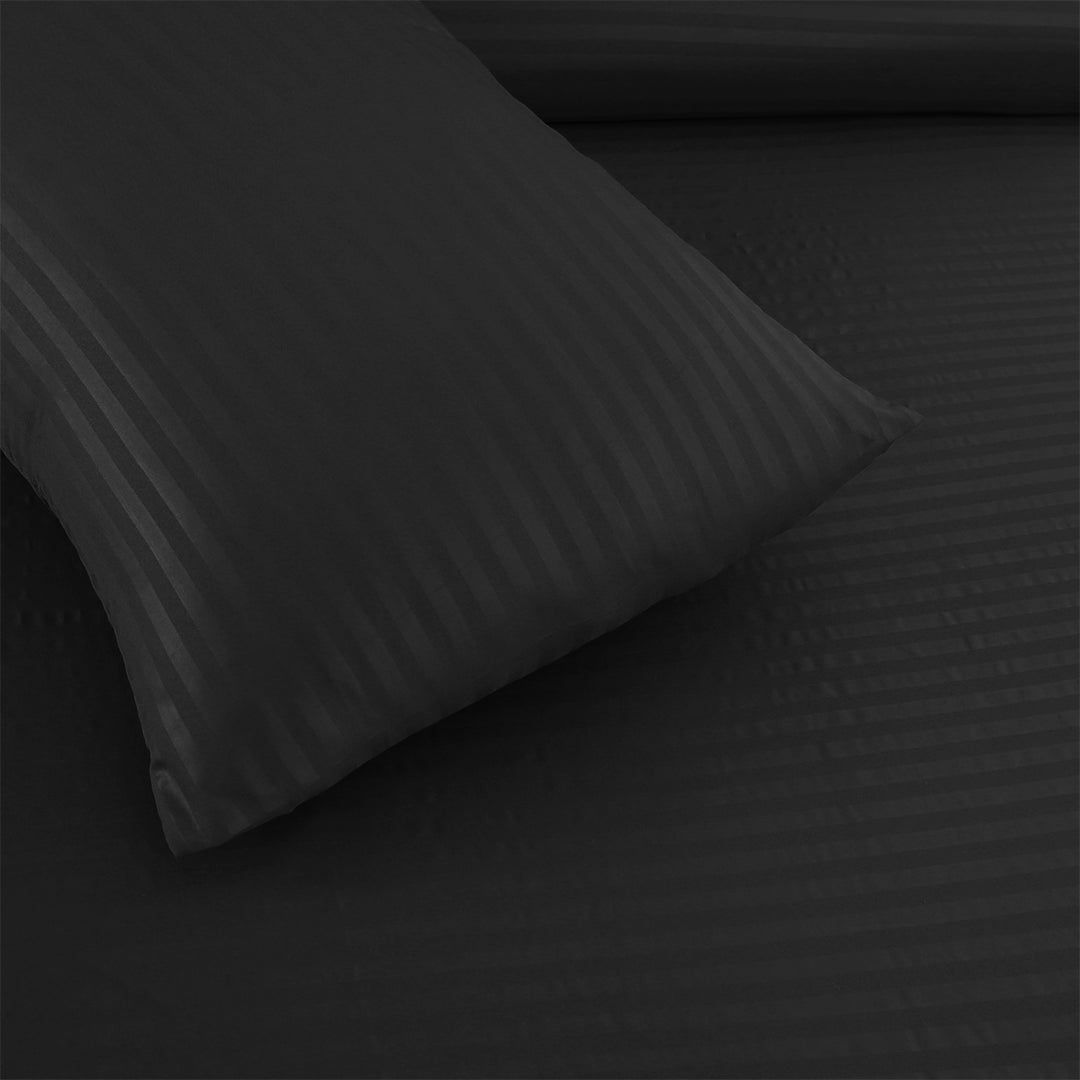 3/6 Piece - Black Striped Set - 2095