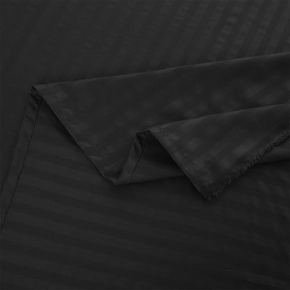 3/6 Piece - Black Striped Set - 2095